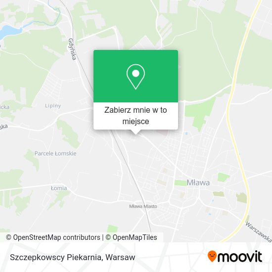 Mapa Szczepkowscy Piekarnia