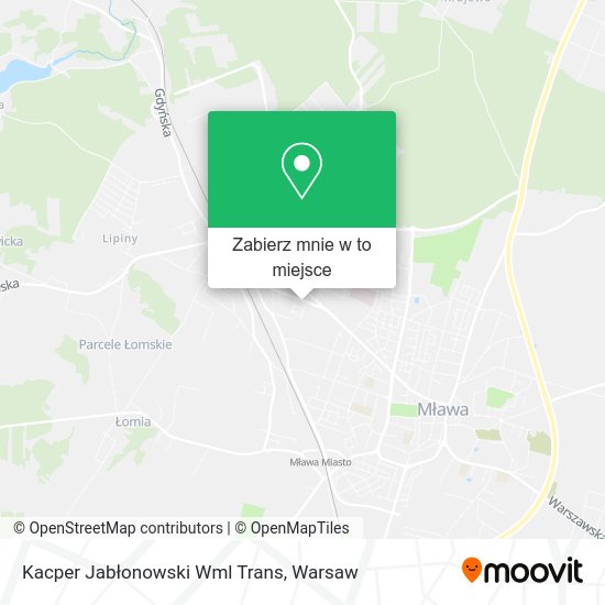 Mapa Kacper Jabłonowski Wml Trans