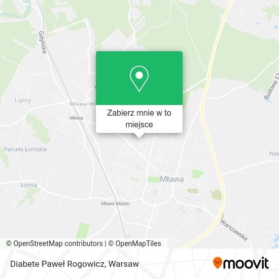 Mapa Diabete Paweł Rogowicz