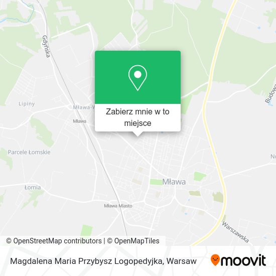 Mapa Magdalena Maria Przybysz Logopedyjka