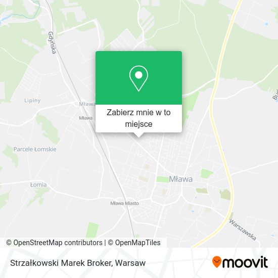 Mapa Strzałkowski Marek Broker