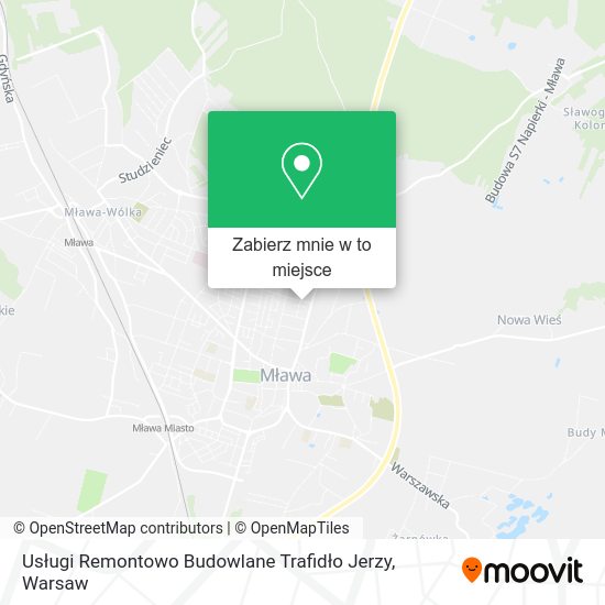 Mapa Usługi Remontowo Budowlane Trafidło Jerzy