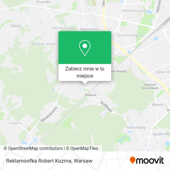 Mapa Reklamoofka Robert Kuzma