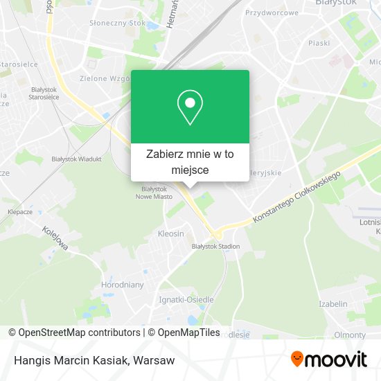 Mapa Hangis Marcin Kasiak