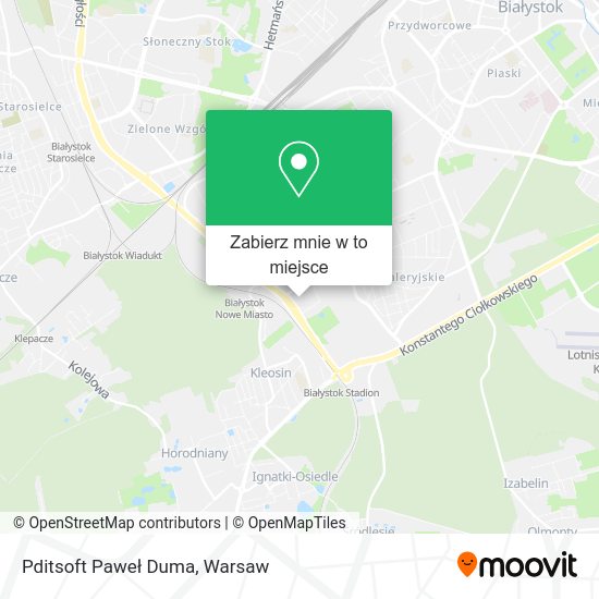 Mapa Pditsoft Paweł Duma