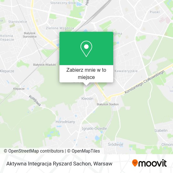 Mapa Aktywna Integracja Ryszard Sachon