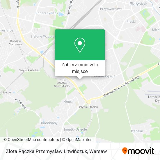 Mapa Złota Rączka Przemysław Litwińczuk