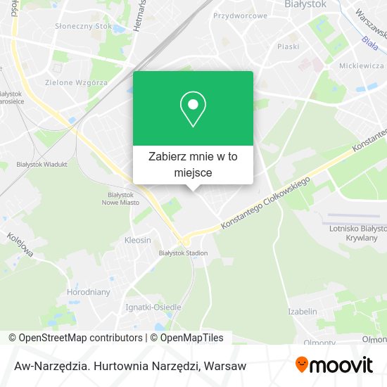 Mapa Aw-Narzędzia. Hurtownia Narzędzi