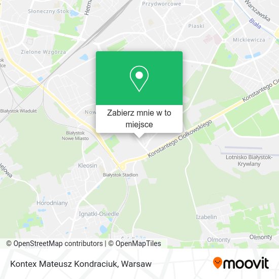 Mapa Kontex Mateusz Kondraciuk