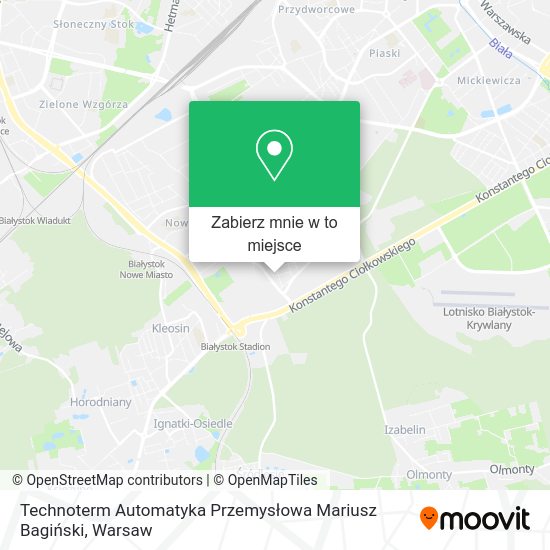 Mapa Technoterm Automatyka Przemysłowa Mariusz Bagiński