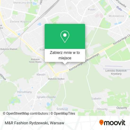 Mapa M&R Fashion Rydzewski