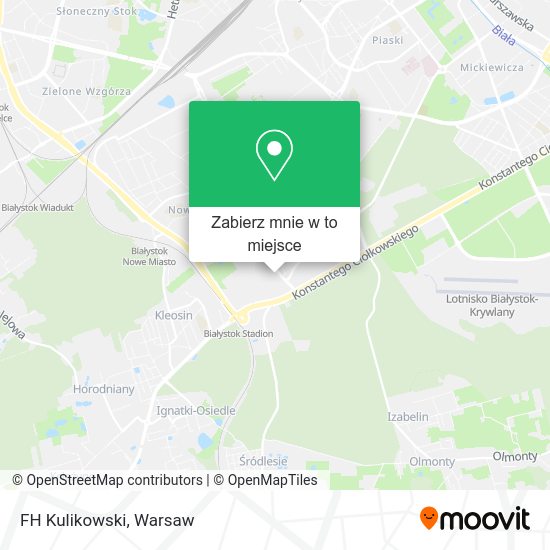 Mapa FH Kulikowski