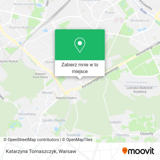 Mapa Katarzyna Tomaszczyk