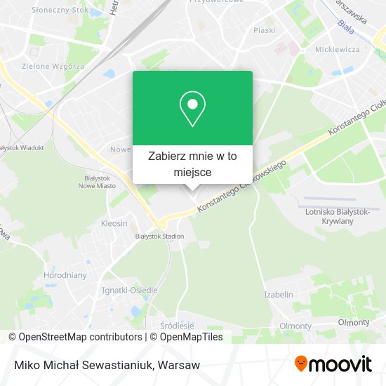 Mapa Miko Michał Sewastianiuk