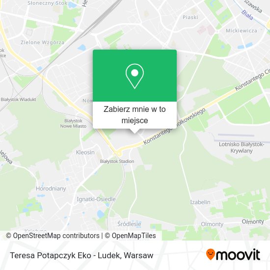 Mapa Teresa Potapczyk Eko - Ludek