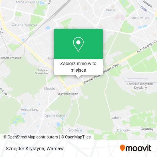 Mapa Sznejder Krystyna