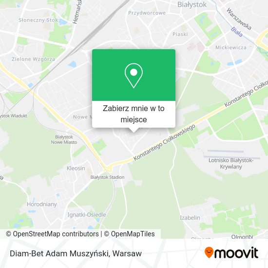 Mapa Diam-Bet Adam Muszyński