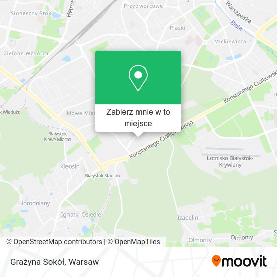 Mapa Grażyna Sokół