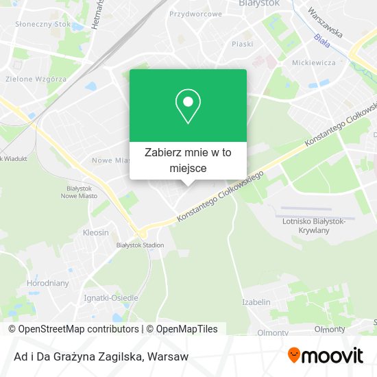 Mapa Ad i Da Grażyna Zagilska