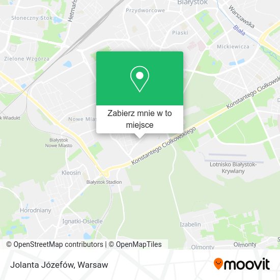 Mapa Jolanta Józefów