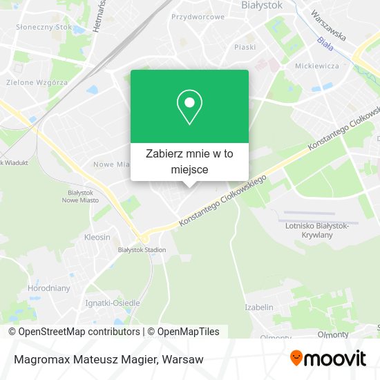 Mapa Magromax Mateusz Magier