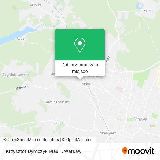 Mapa Krzysztof Dymczyk Max T