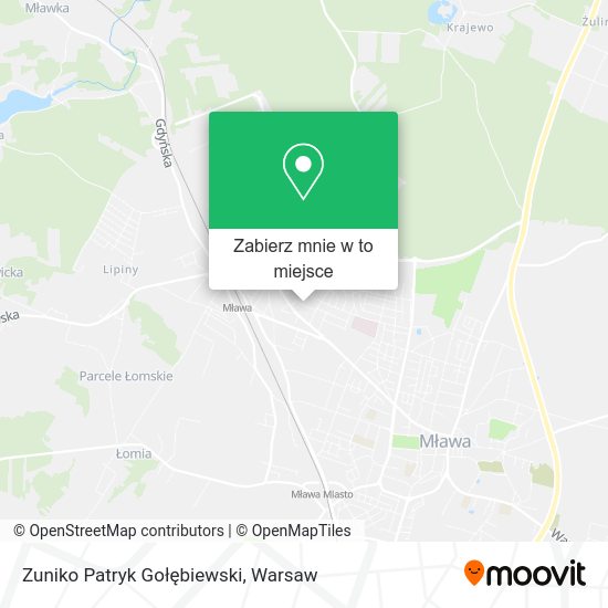 Mapa Zuniko Patryk Gołębiewski