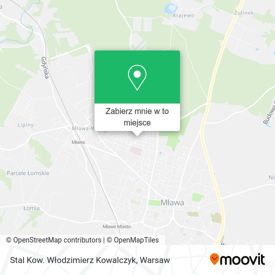 Mapa Stal Kow. Włodzimierz Kowalczyk