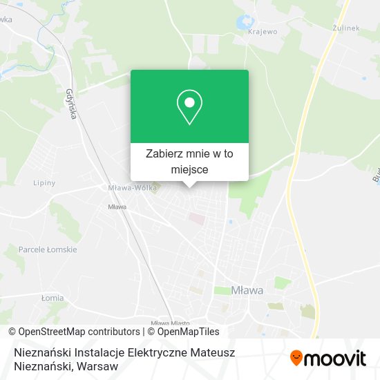 Mapa Nieznański Instalacje Elektryczne Mateusz Nieznański