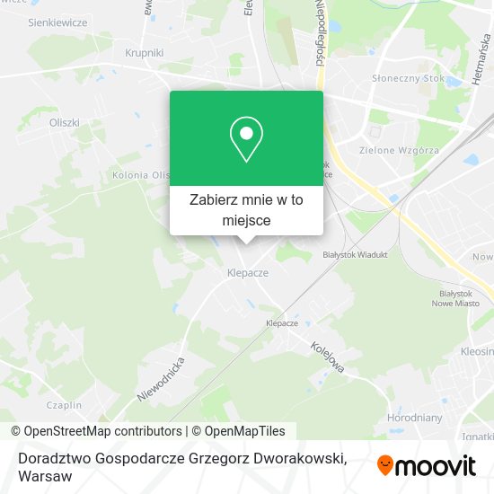 Mapa Doradztwo Gospodarcze Grzegorz Dworakowski