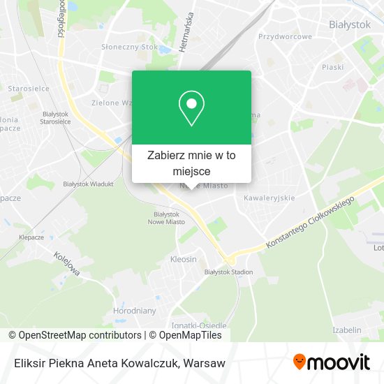 Mapa Eliksir Piekna Aneta Kowalczuk