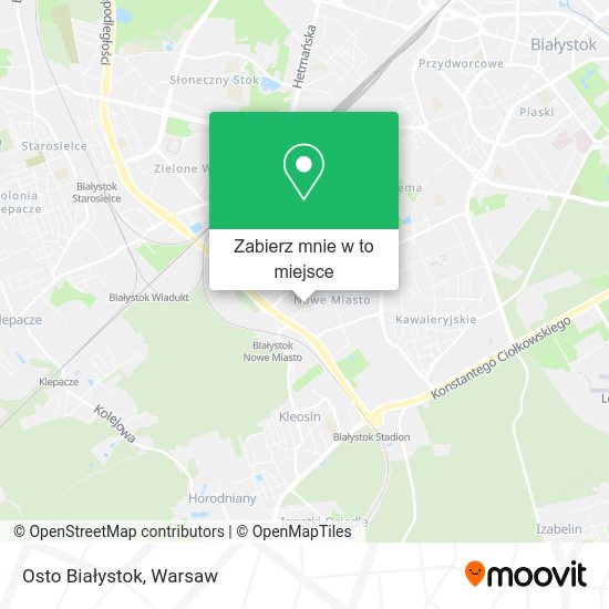 Mapa Osto Białystok