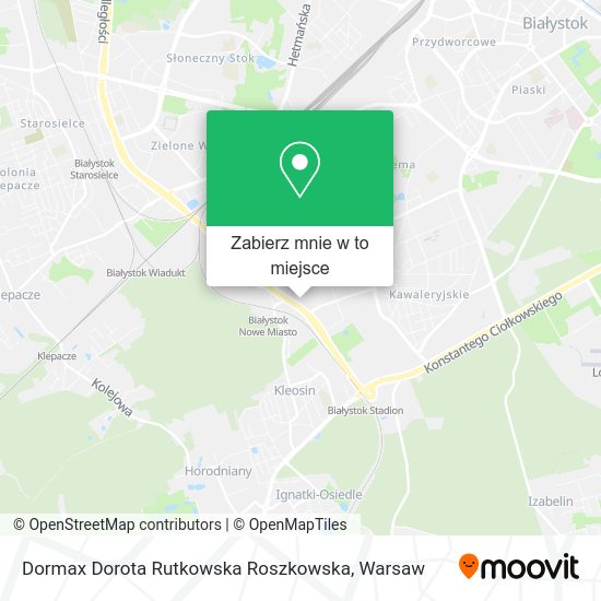 Mapa Dormax Dorota Rutkowska Roszkowska