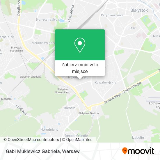 Mapa Gabi Muklewicz Gabriela