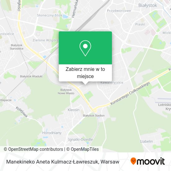 Mapa Manekineko Aneta Kulmacz-Ławreszuk