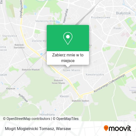 Mapa Mogit Mogielnicki Tomasz