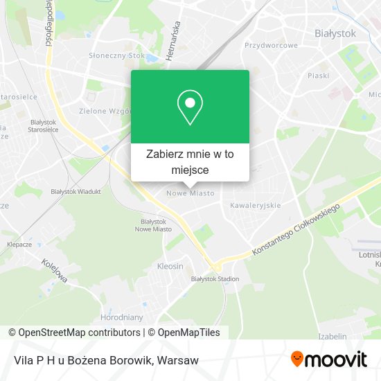 Mapa Vila P H u Bożena Borowik