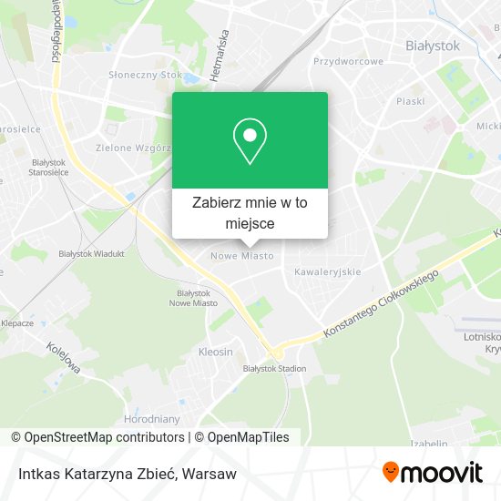 Mapa Intkas Katarzyna Zbieć