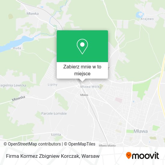 Mapa Firma Kormez Zbigniew Korczak