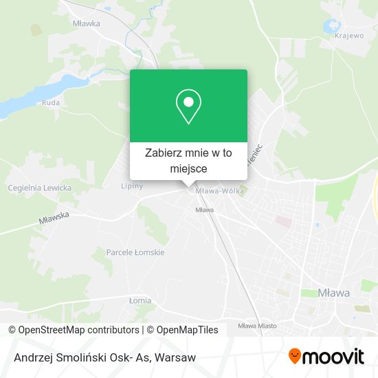 Mapa Andrzej Smoliński Osk- As