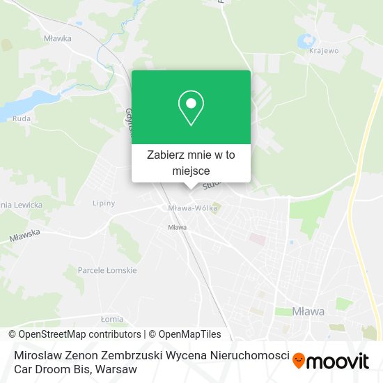 Mapa Miroslaw Zenon Zembrzuski Wycena Nieruchomosci Car Droom Bis