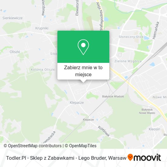 Mapa Todler.Pl - Sklep z Zabawkami - Lego Bruder