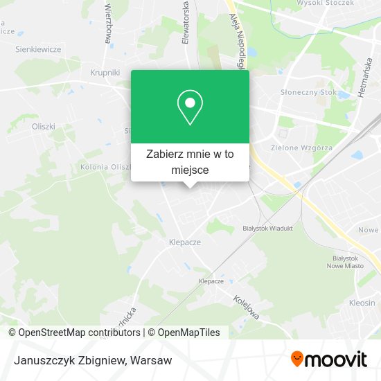 Mapa Januszczyk Zbigniew