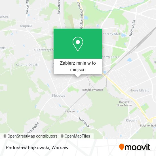 Mapa Radosław Łajkowski