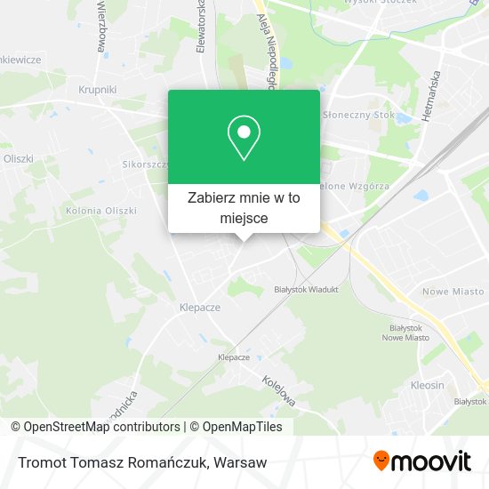 Mapa Tromot Tomasz Romańczuk