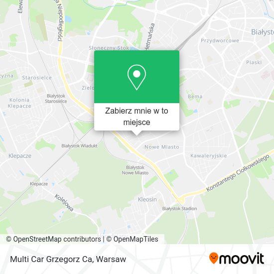 Mapa Multi Car Grzegorz Ca