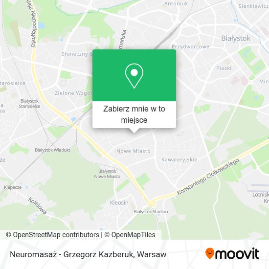 Mapa Neuromasaż - Grzegorz Kazberuk