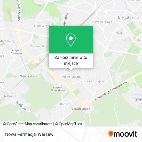 Mapa Nowa Farmacja