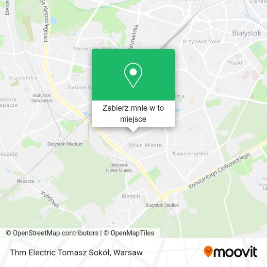 Mapa Thm Electric Tomasz Sokół