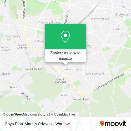 Mapa Goya Piotr Marcin Orłowski